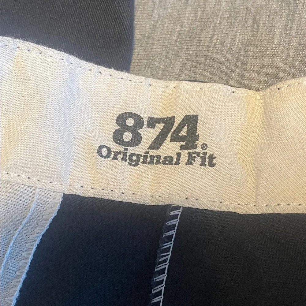 Men's Dickies Black Pants - Picture 2 of 5
